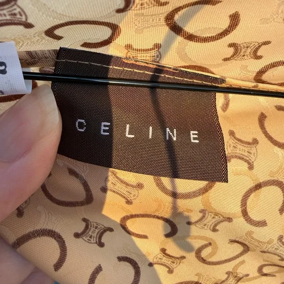 Celine Tan Monogram Umbrella - Picture 8 of 9